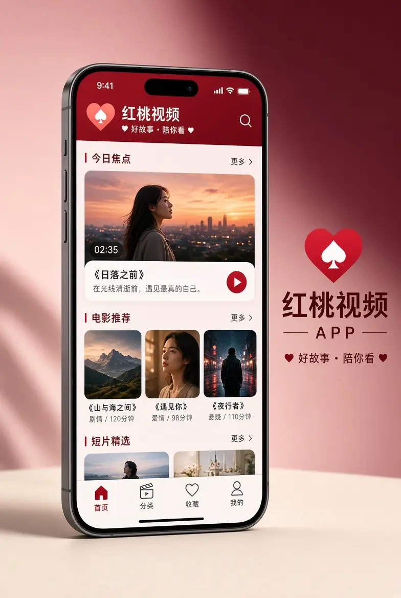 红桃视频APP内容服务